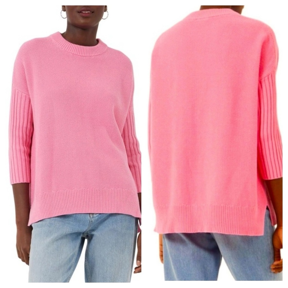 French Connection Mozart Textured Crew Neck Jumper Sweater